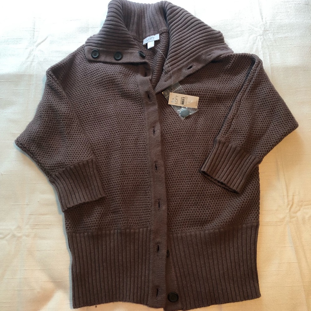 Loft Cardigan.  Size Large.  NWT.